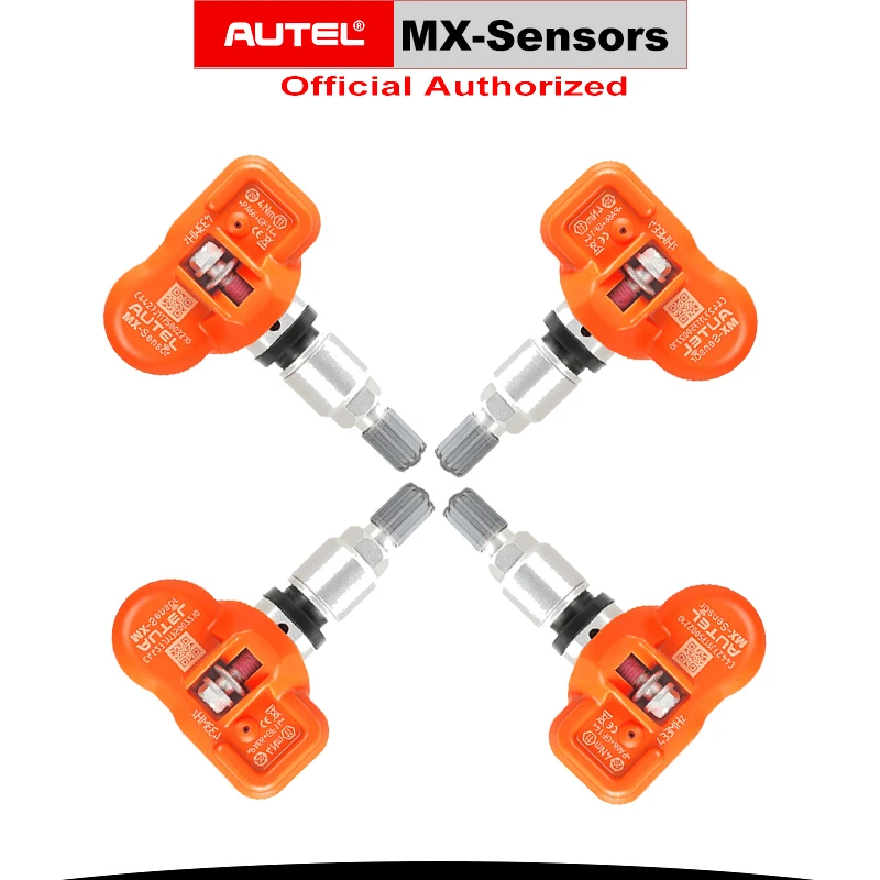 Датчик AUTEL MX 433 МГц 315 4 шт./лот Мониторинг давления в шинах Универсальный