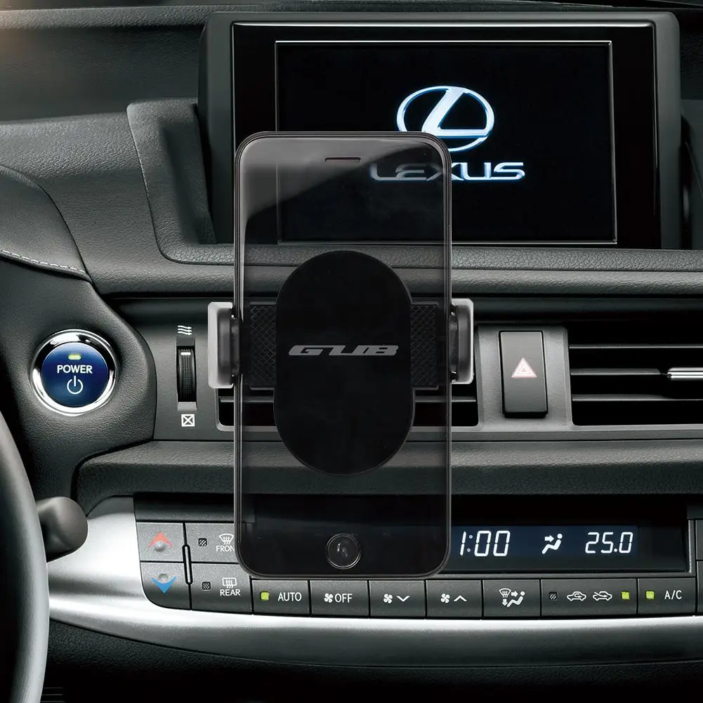 Автомобильный держатель GUB для мобильного телефона, интеллектуальный сенсорный датчик для сенсорного телефона, подставка для мобильного телефона, диапазон поддержки около 58-85 мм