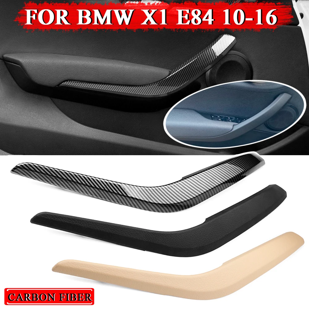 racing steering wheel 2pc Left Right Car Interior Door Handles For BMW X1 E84 10-16 Inner Doors Panel Handle Bar Pull Trim Cover Front Rear car steering