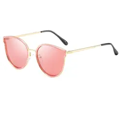 Женские солнцезащитные очки, фирменный дизайн, Ретро стиль, для вождения, поляризационные очки, женские модные солнцезащитные очки
