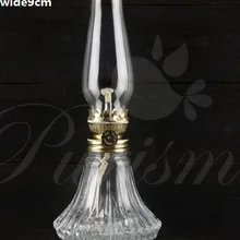 Классическая стеклянная керосиновая лампа, винтажная масляная лампа, декоративная настольная лампа, настольная лампа, подарки, фонарь