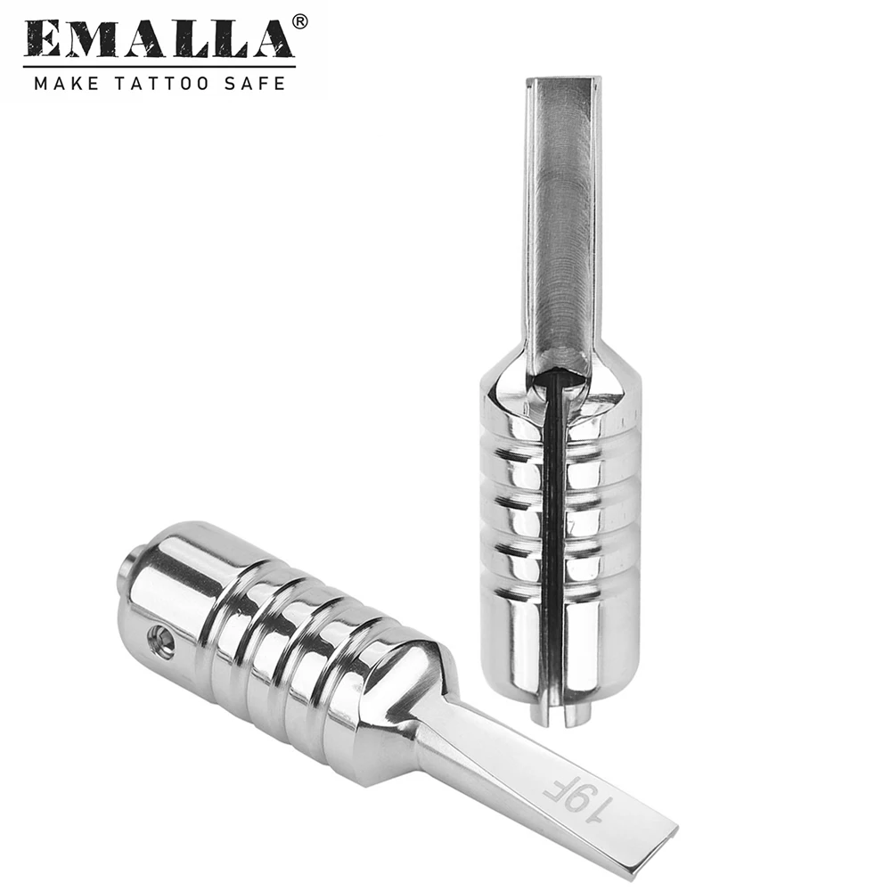 

1PCS 19/21/23/25/29/35/39/49F 22MM Tattoo Grips Stainless Steel Tattoo Grip Tube Tattoo Machine Gun Handle Grips Free Shipping