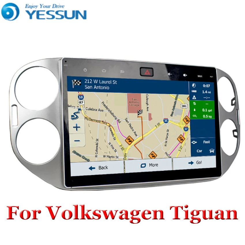 For Volkswagen Tiguan 2010~2013 Car Radio Multimedia Video Player Navigation GPS Android 9.0 2din Octa Core