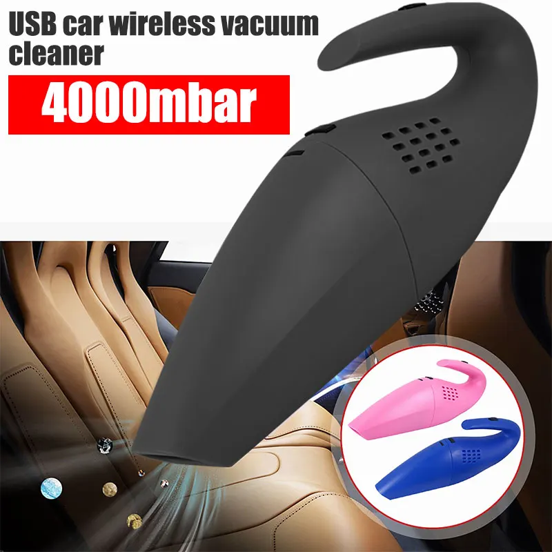 2500 мАч мощный автомобильный пылесос USB перезаряжаемый беспроводной удобный для автомобиля Прямая