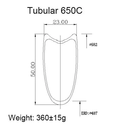 Carbonfan 650C углеродный Hookless/Clincher/трубчатый дорожный обод DC Series