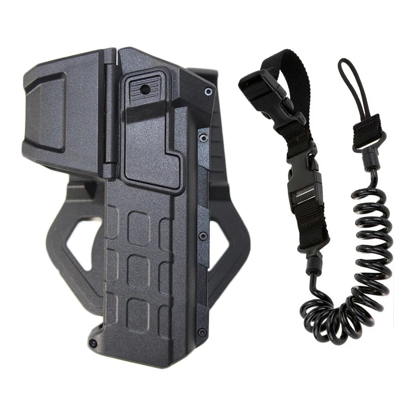 Funda táctica móvil para pistola Glock Colt 1911, funda para Glock 17 19, funda 1911 con linterna o armas de fuego montadas en láser