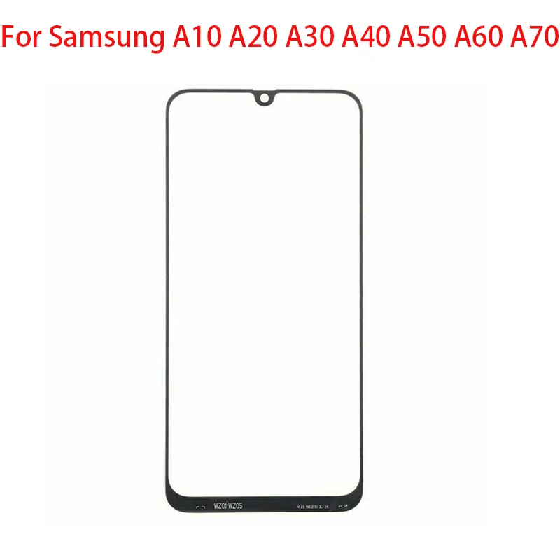 Сенсорный экран для samsung Galaxy A10 A20 A30 A40 A50 A70 A80 A90 M10 M20 M30 сенсорный экран передняя панель Стекло не ЖК-дисплей сенсор