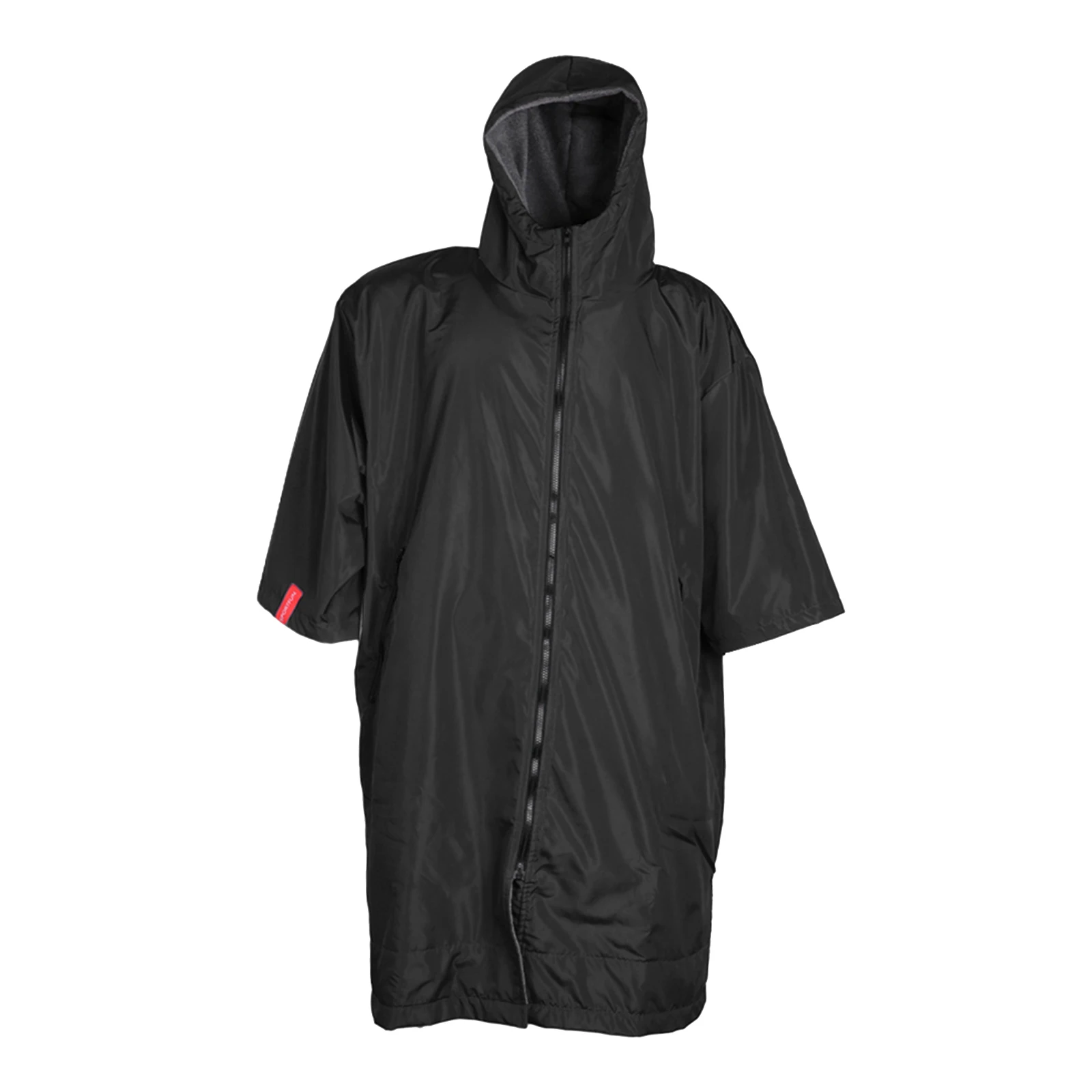 Light Changing Robe Jacket Swim Long Anorak Soft Fleece Lined Windbreaker Poncho Hiking Camping Diving Wearable Towel Bathrobe