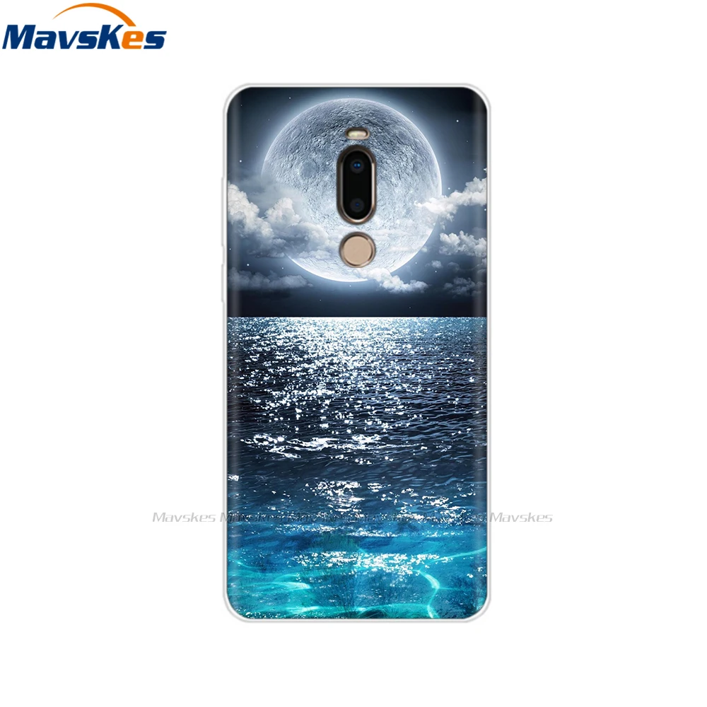 Мягкий силиконовый чехол для телефона Meizu M8, чехол с животным цветком из ТПУ, чехол для Meizu M8 Lite, силиконовый бампер, чехол для MeizM8 - Цвет: 18