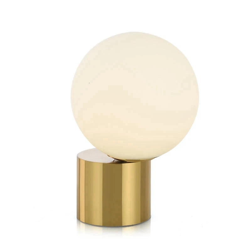 Nordic Modern Design Iron Gl Small Decorative Table Lamp With Gl Small Decorative Table Lamp
