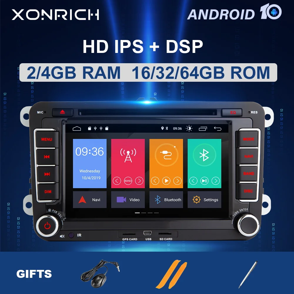IPS DSP 64G 2 Din Android 10 автомобильное радио DVD GPS навигация для Amarok фольксаген VW Passat B7 B6 golf 5 6Skoda octavia 2 мультимедиа IPS DSP 64G 2 Din Android 10 автомобильное радио DVD GPS навигация для Amarok фольксаген VW Passat B7 B6 golf 5 6Skoda octavia 2 мультимедиа
