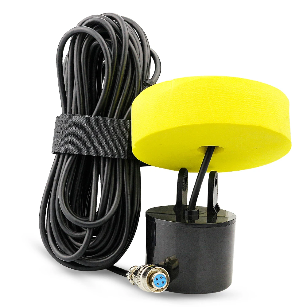 Transducer Erchang XF02C портативный рыболокатор эхолот с ЖК-дисплеем эхолот 9 м кабель 100 м глубина эхолот sondeur peche для рыбалки - Цвет: Transducer