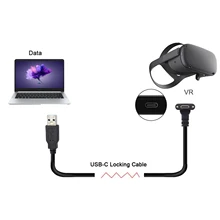 3/5/8 m usb tipo c cabo de transferência de dados cabo para oculus quest link adaptador para vapor vr quest tipo-c a 3.1 cabo de carga rápida