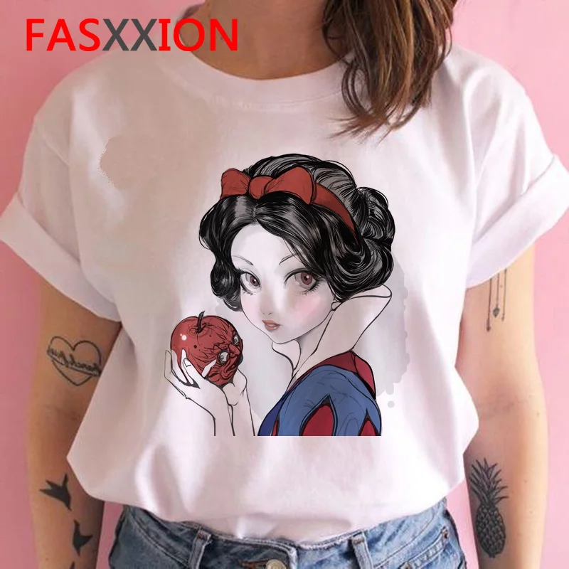 vogue t shirt Princess streetwear funny female tshirt women kawaii cartoon clothes t-shirt Graphic aesthetic top tee