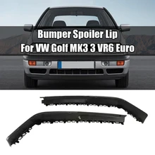 Для VW Golf MK3 3 VR6 евро передний большой бампер подбородок спойлер для губ Спорт подзор сплиттер автомобиль устойчивый к царапинам крыло авто аксессуары