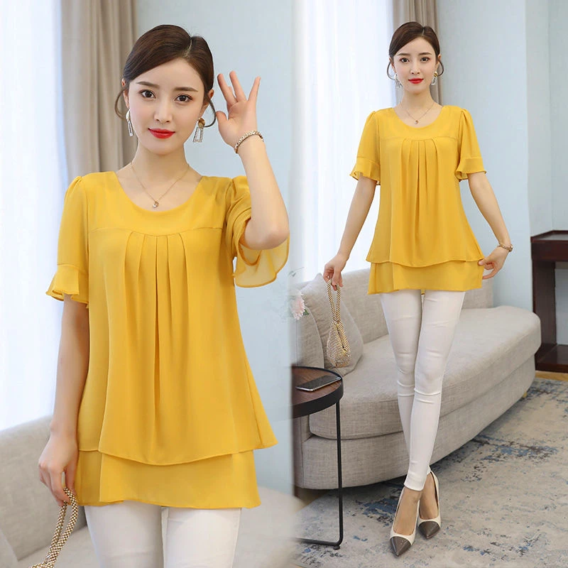 beautiful chiffon blouses