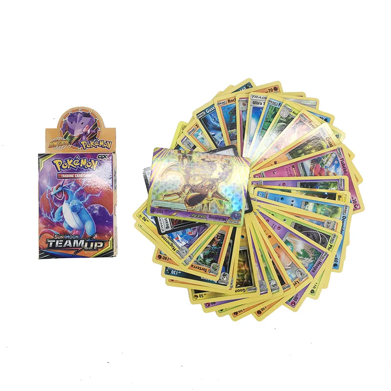 Takara Tomy PTCG Покемон карты GX EX Мега флэш-карта Меч Щит Солнце Луна карта коллекционный Подарок детская игрушка - Цвет: 33pcs1BOX