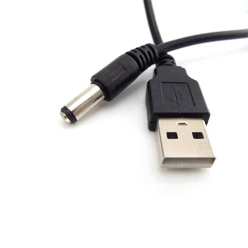 Dc Charging Cable DC Charging Power Cord USB To 5521 Multifunctional DC Plug Male 8-in-1 Charging Cable 5.5*2.1mm Connector 5V Charger Power Cable
