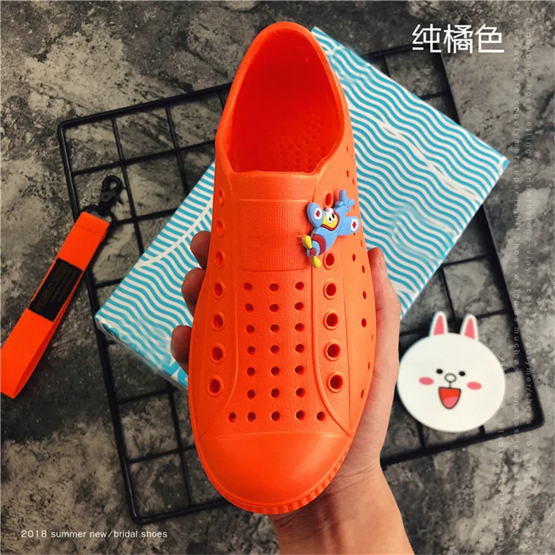 Sapatas da Geléia de Verão Nova Crianças Croc Sapatos Scarpe Nativ Jardim Boys & Girls Praia Oco Pvc Mulas Tamancos 2020 29 2019 Nova Crianças Croc Sapatos Scarpe Nativ