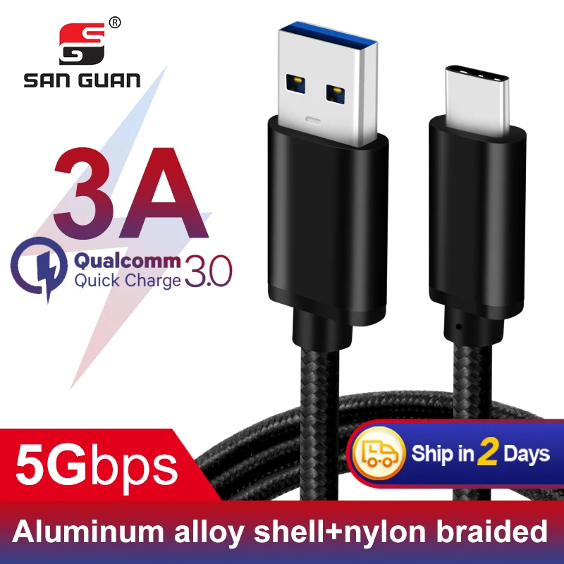 60 Вт QC 3 0 скоростной 5G C образный USB кабель 2 м 3A PD для Nitendo Switch USB3.1 Gen1 Type быстрой