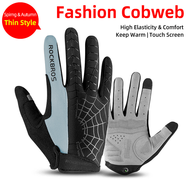 Windproof Cycling Gloves Touch Screen Riding MTB Bike Bicycle Gloves Thermal Warm Motorcycle Winter Autumn Bike Gloves