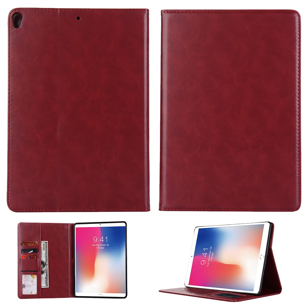 Из искусственной кожи Флип Стенд кожаный чехол для iPad Pro 10,5 дюймов A1701 A1709 A1852 противоударный планшетный чехол для iPad воздуха 3rd Gen A2152 чехол