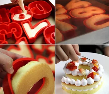 

Dessert Silicone Digital Mold Cake Numbers Shape Dessert Decoration Tool for Wedding Birthday Anniversary Handmade
