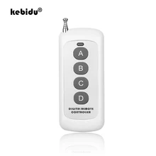 Kebidu controle remoto de longo alcance, 433mhz, apresentador sem fio, módulo rf, duplicador de controle remoto abcd 2/4