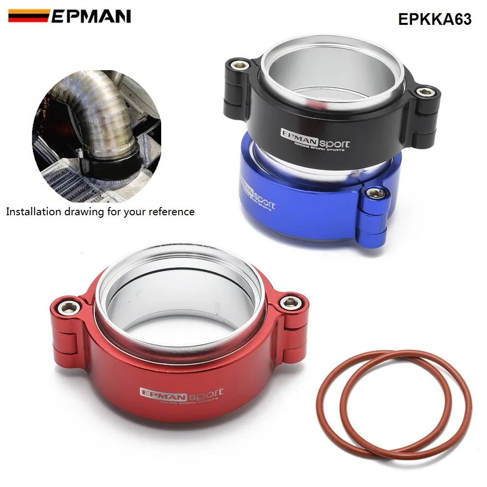 Epman HD хомут системы сборки выхлопной v полосный зажим анодированный для 2 5 &quotOD