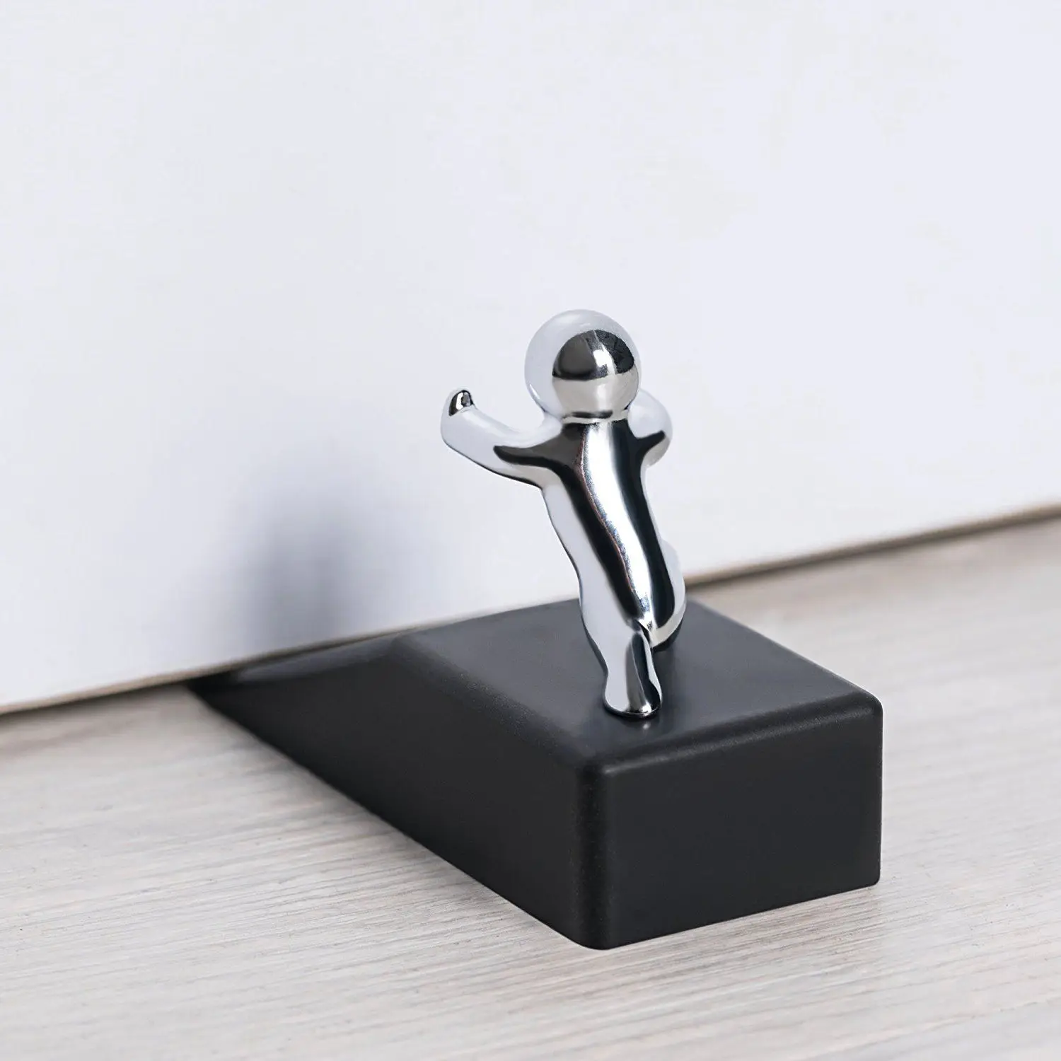 Zinc Alloy Little and Man with Non-slip Rubber Bases Door Stop Safe Anti-collision Door Stopper Rubber Novelty design Decorative door stopper silicone door stopper door stopper bumpers