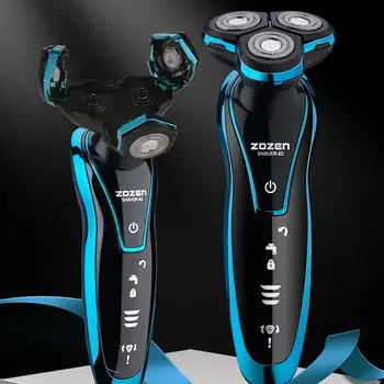 

Electric Shaver Floating Razor for Men Wet Dry Waterproof Cordless Rechargeable Beard Trimmer Washable