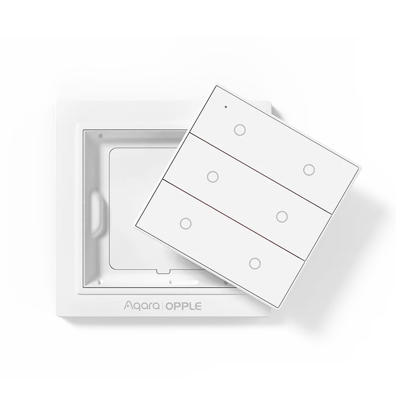 Aqara умный переключатель Zigbee, умный переключатель, светильник, умное управление приложением, беспроводной настенный переключатель, работает с Mijia App Apple Homekit
