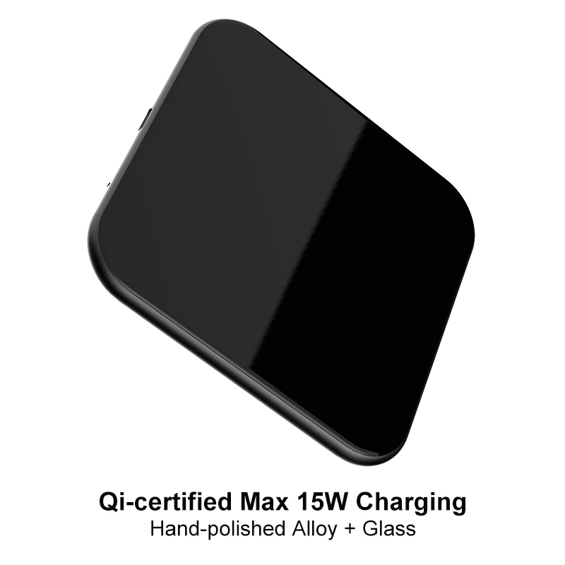  15W QI Wireless Fast Charger for IPhone 8 X XS 11 USB Tpye C Quick Wireless Charging Pad for Samsun