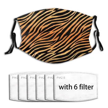 

Windproof Breathable Anti-Pollution Outdoor Riding Quick-drying Dustproof Tiger Print Keep Warm Mask