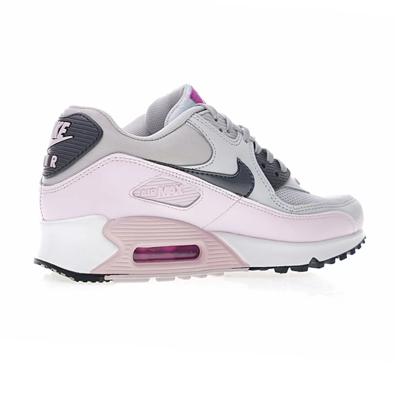 Оригинальные женские кроссовки для бега NIKE AIR MAX 90, спортивные уличные кроссовки, удобные, прочные, дышащие, 345017-601