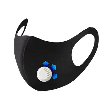 

Face Mask For Men Women Anti PM2.5 Dustproof Smoke Pollution Mask Washable Respirator Mask with breathing valve