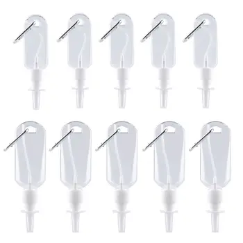 

5Pcs 30ml 50ml Travel Portable Empty Plastic Misting Spray Bottles Leak Proof Small Clear Refillable Liquid Containers