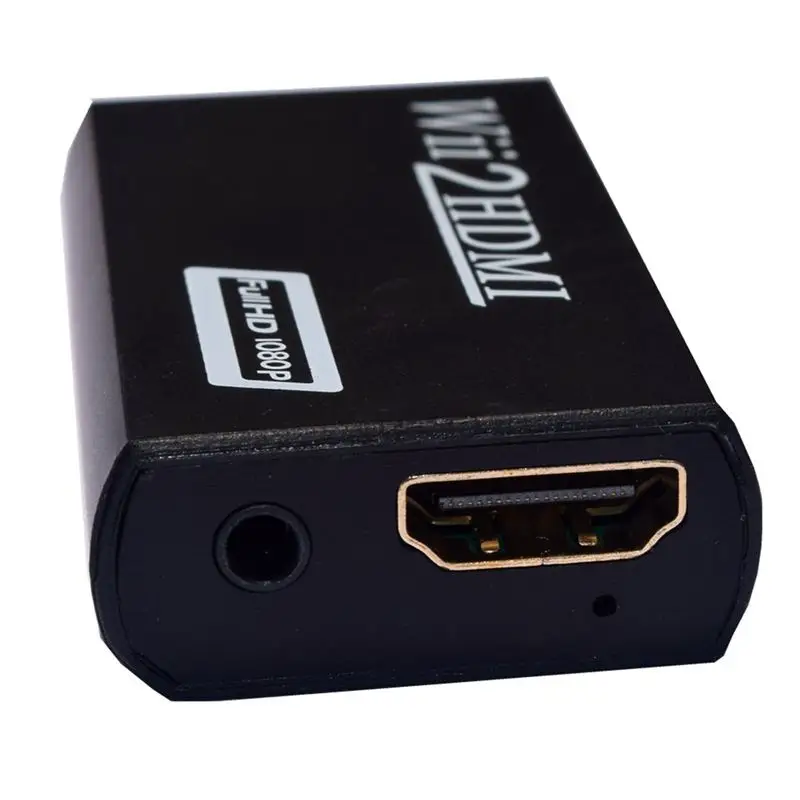 HDMI конвертер HD выход автоматическое переключение разрешения wiie2hdmi