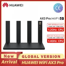 Global Version HUAWEI AX3 Pro Router WiFi Speed Revolution Quad Core WiFi 6 + Router 3000 Mbps Tap to connect Easy Set up