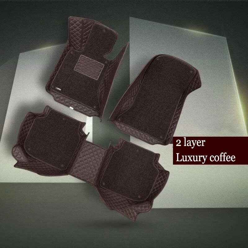 Водонепроницаемые автомобильные коврики для Nissan teana j31 patrol y61 juke x trail t31 murano xtrail - Название цвета: luxury coffee