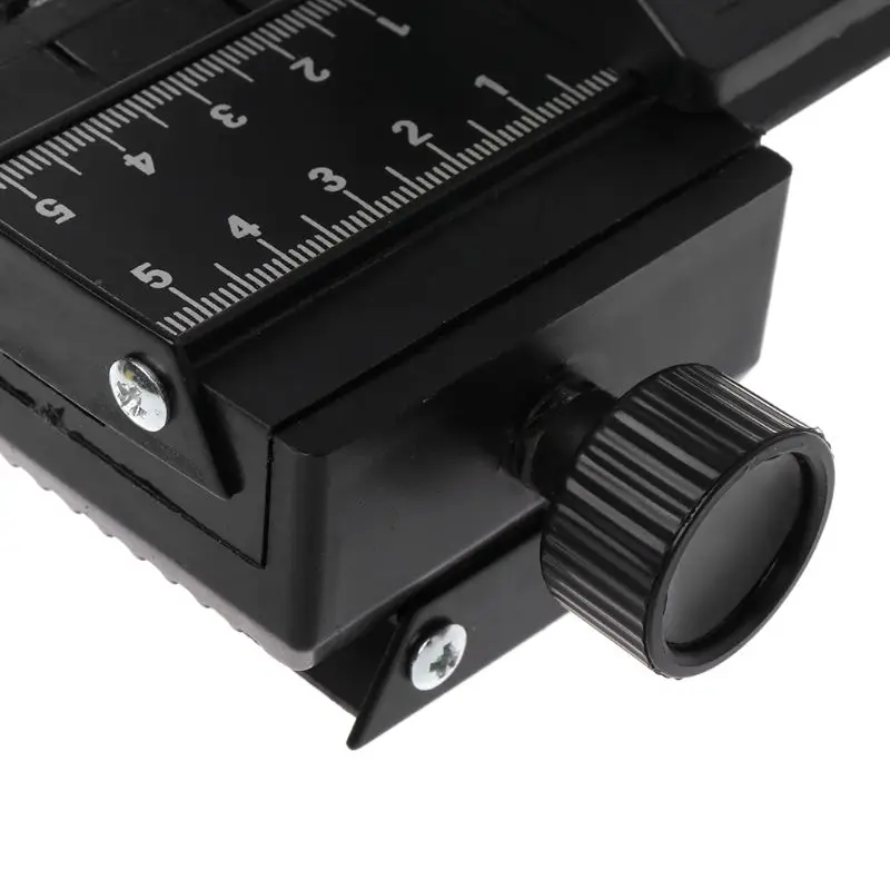 4-way Macro инструмент Фокусировочный рельсовый ползунок 1/" с шаровой головкой DSLR Камера съемки аксессуары для цифровой зеркальной камеры Canon Nikon LX9A