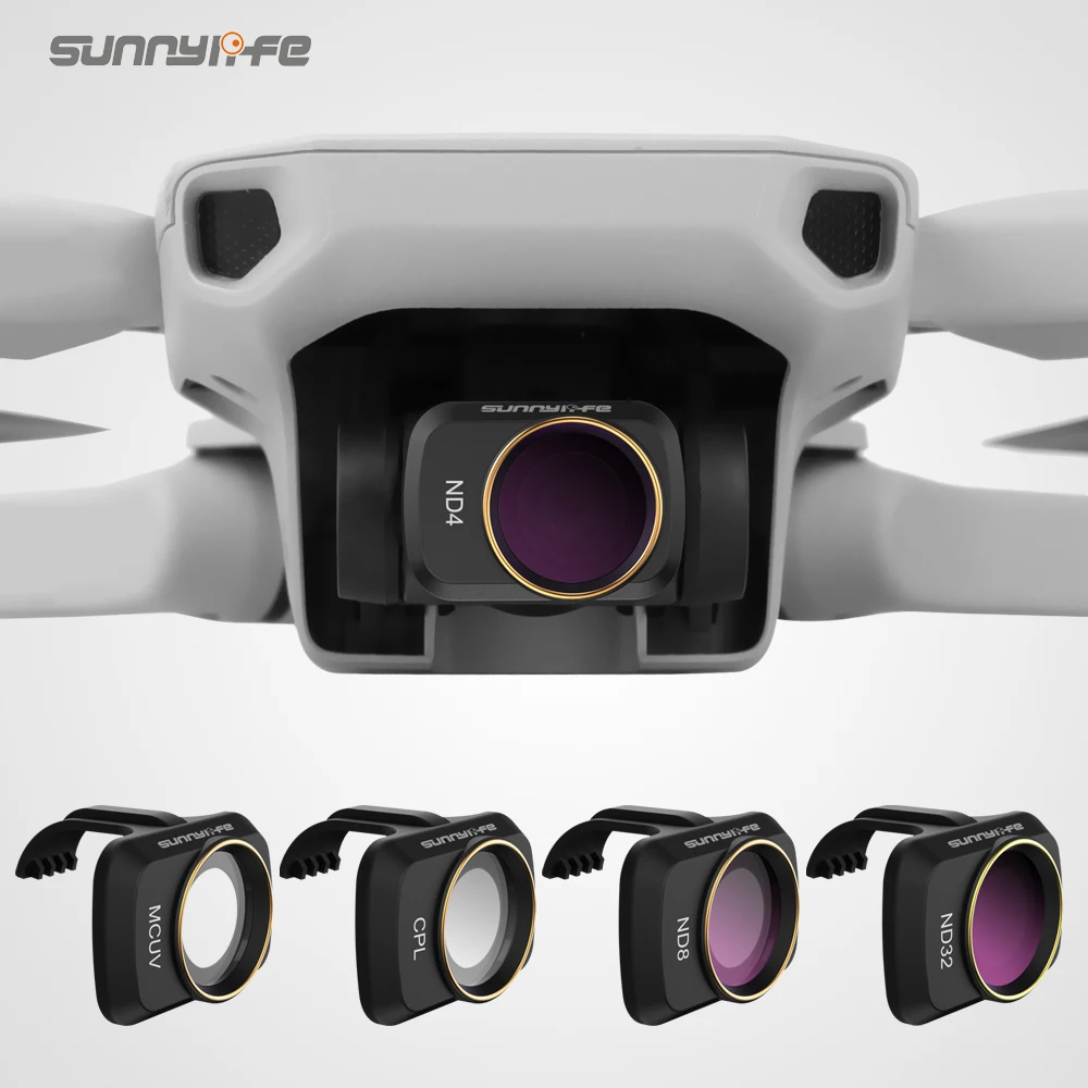 Promo QSX Sunnylife Camera Lens Filter MCUV ND4 ND8 ND16 ND32 CPL ND/PL Filters for Mavic Mini 
