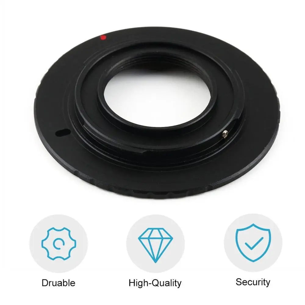 Черный металлический из анодированного алюминия адаптер камера конвертировать