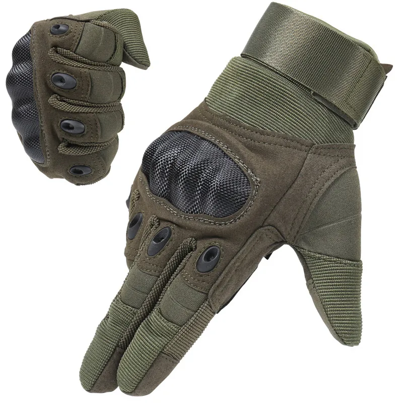 Full Finger Tactical Army Military Gloves Combat Training Army Shooting Outdoor Gloves for Hunting Hiking Climbing Motorcycle