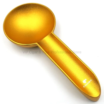 

COHIBA Single Metal Gold Cigar Holder Cigarette Ashtray Portable Outside Travel Ash Tray Home Slot Tobacco Smoking Tool New