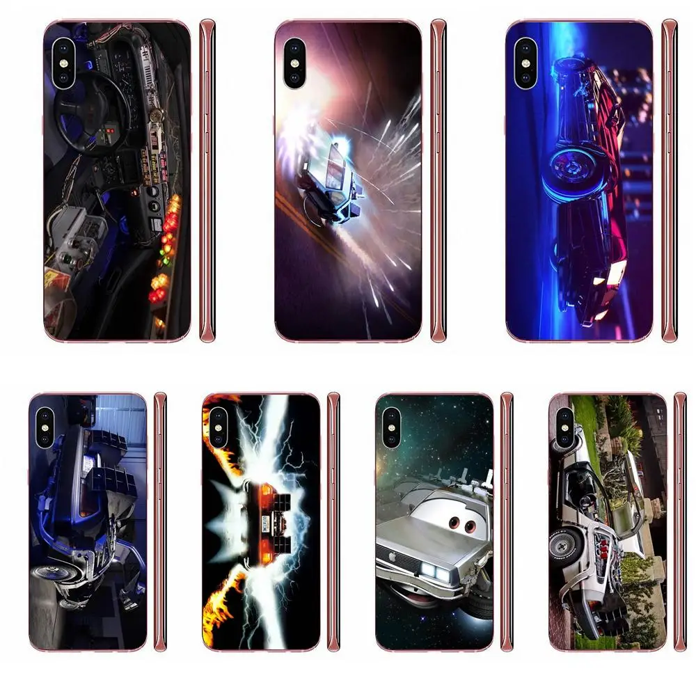 Delorean автомобиль Назад в будущее ретро для Huawei Honor 5C 5X 6A 6X 7 7A 7X 8 8A 8S 8X 9 10 30 Lite Pro Y6 II Y7 Y9