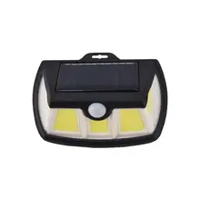 IP65 Водонепроницаемый 68LED Солнечный настенный светильник энергосберегающий пятисторонний солнечный датчик движения настенный светильник для улицы сада гаража