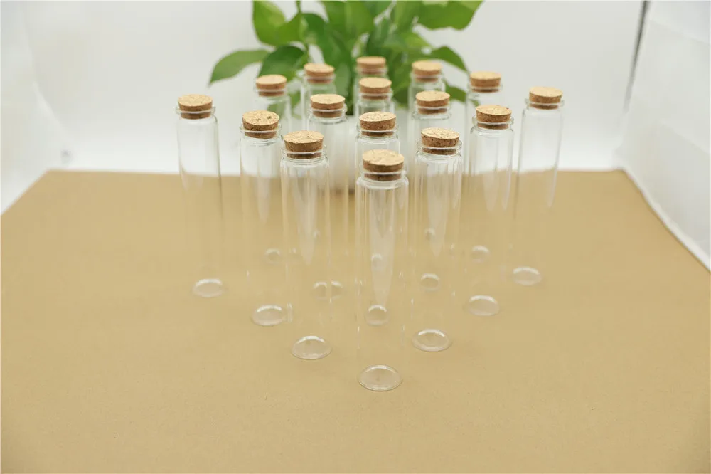 12pcslot DIY Mini Storage Bottles & Jars 37180mm 150ml Test Tube Tiny Glass Bottle With Cork spice jar container (7)