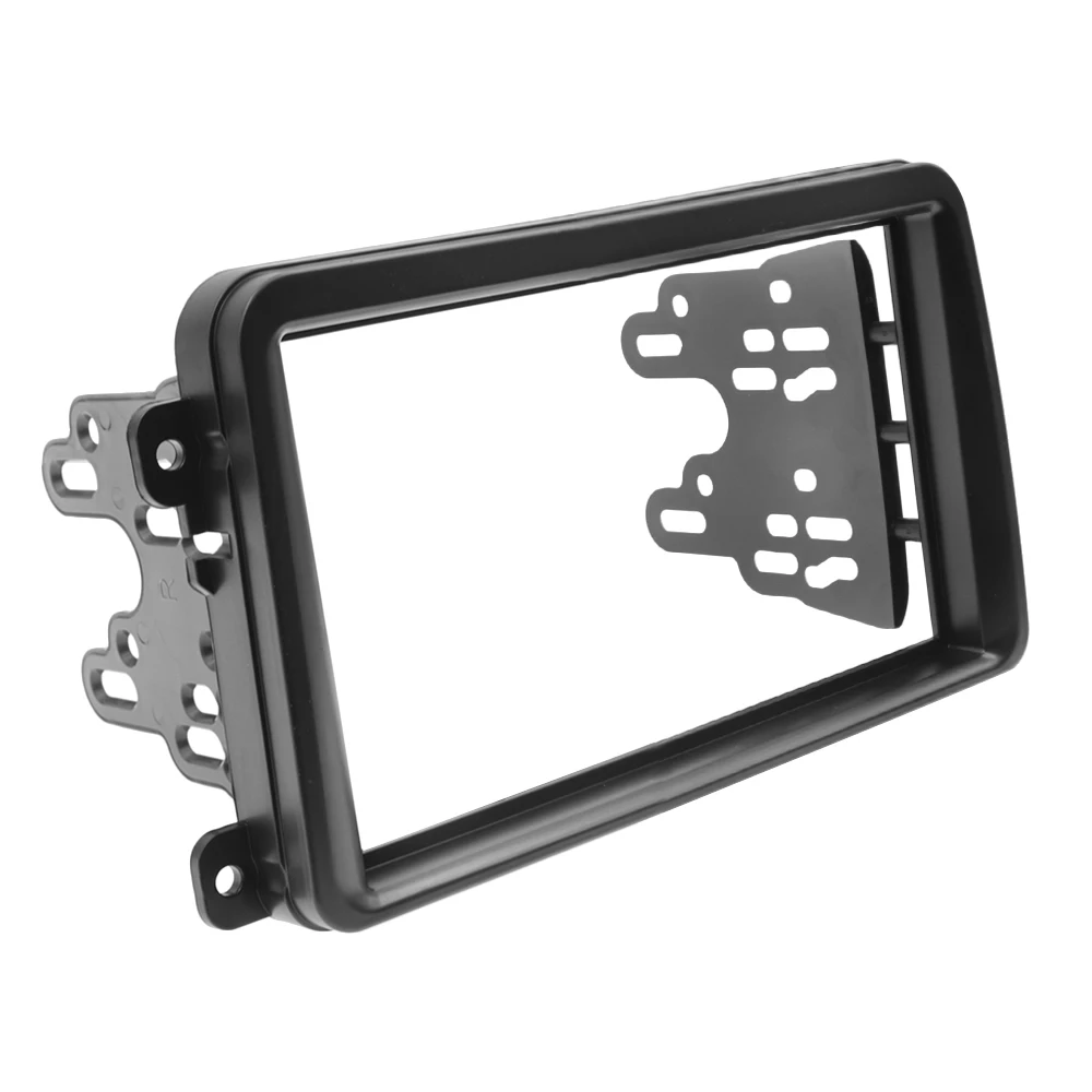 Автомобильная рамка с двойным Din для VW Touran Caddy SEAT SKODA Fabia Octavia стерео радио DVD