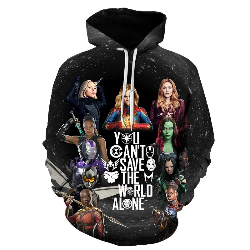 Marvel, Мстители, конечная игра, квантовое царство, 3d Толстовки, Толстовки, супергерой, Капитан Америка, для косплея Железного человека, Мстители, конечная игра, одежда